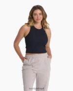 urze preta tanque plyo de elevação mulheres Vuori 68NJ8J24 roupas - Image 2