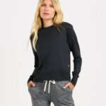 urze preta tripulação de sonho mulheres Vuori 68NJ8J135 roupas