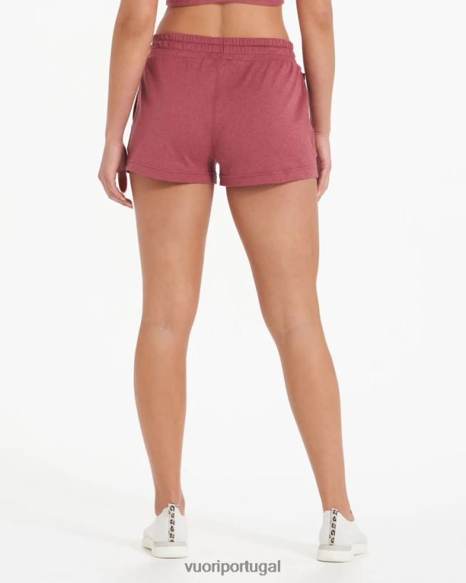 urze rosa do deserto halo desempenho curto mulheres Vuori 68NJ8J219 roupas - Image 2