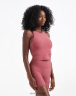 urze rosa do deserto tanque plyo de elevação mulheres Vuori 68NJ8J67 roupas