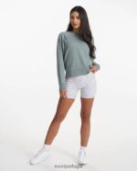 urze tempestuosa tripulação halo de manga longa mulheres Vuori 68NJ8J112 roupas - Image 5