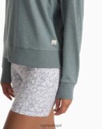 urze tempestuosa tripulação halo de manga longa mulheres Vuori 68NJ8J112 roupas - Image 6