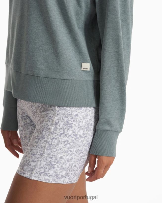 urze tempestuosa tripulação halo de manga longa mulheres Vuori 68NJ8J112 roupas - Image 6