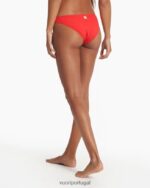 vermelhão parte de baixo do biquíni água mulheres Vuori 68NJ8J379 roupas - Image 3