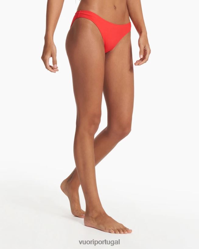 vermelhão parte de baixo do biquíni água mulheres Vuori 68NJ8J379 roupas - Image 1