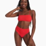 vermelhão top de biquíni duna mulheres Vuori 68NJ8J378 roupas