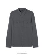 xisto jaqueta de camisa avenida homens Vuori 68NJ8J538 roupas