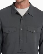 xisto jaqueta de camisa avenida homens Vuori 68NJ8J538 roupas - Image 3