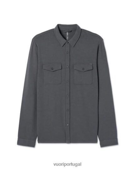 xisto jaqueta de camisa avenida homens Vuori 68NJ8J538 roupas