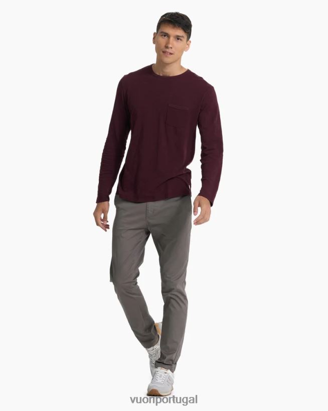 cacau calça chino collins homens Vuori 68NJ8J852 roupas