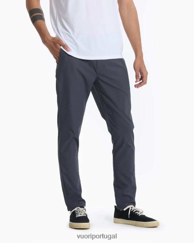 carvão calça chino cascata tech homens Vuori 68NJ8J829 roupas