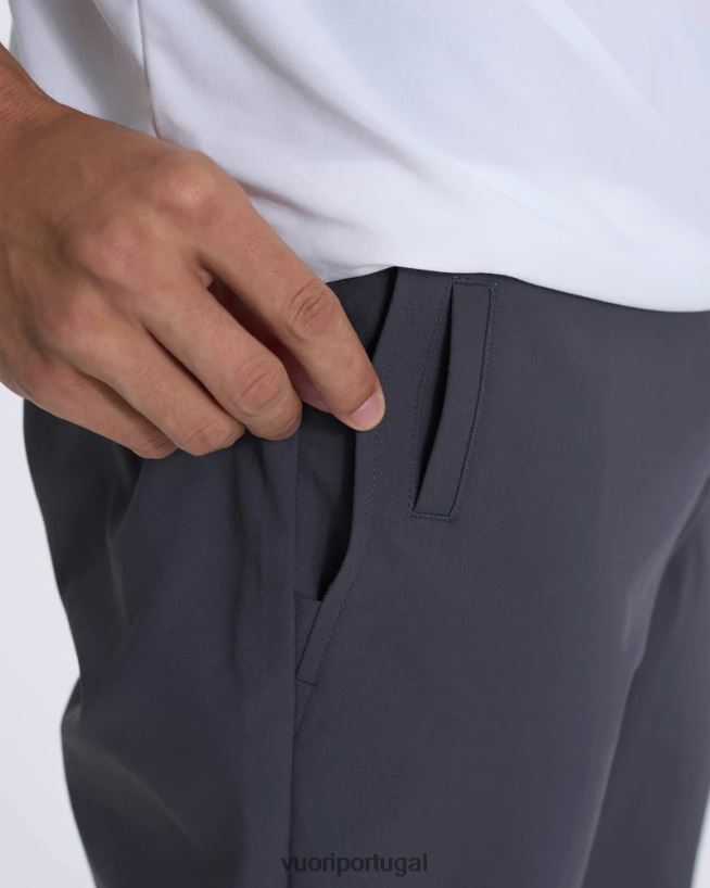 carvão calça chino cascata tech homens Vuori 68NJ8J829 roupas