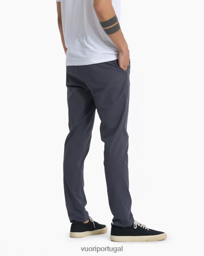 carvão calça chino cascata tech homens Vuori 68NJ8J829 roupas