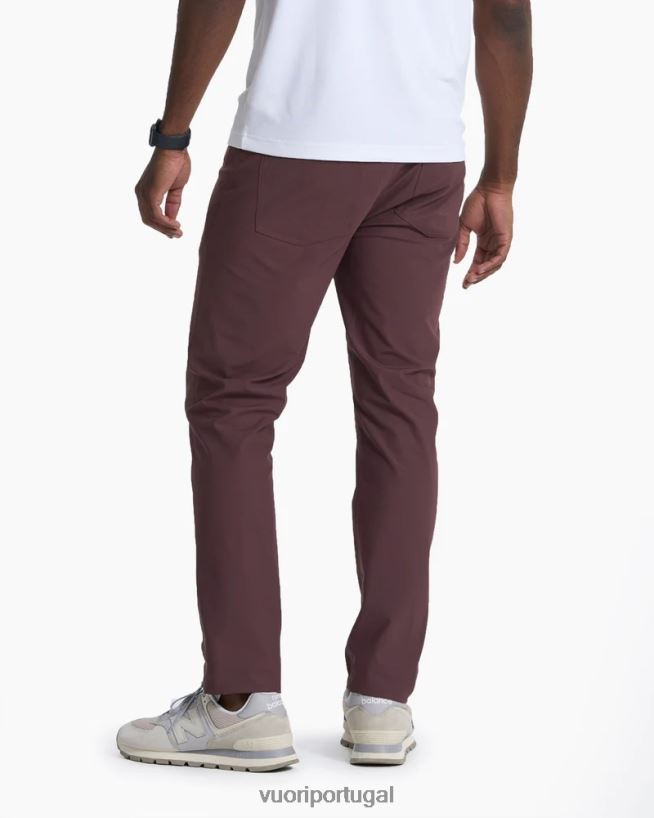 castanha calça meta homens Vuori 68NJ8J837 roupas