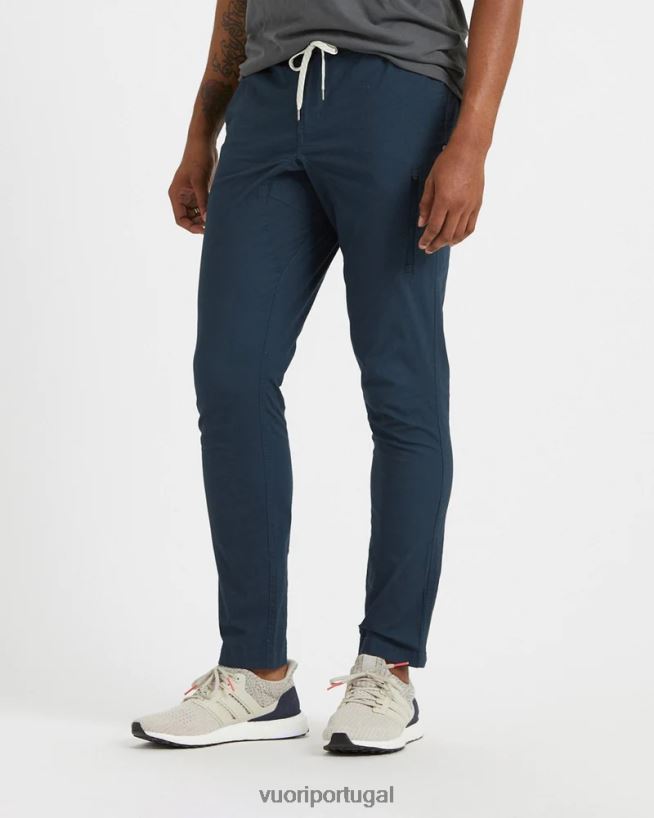 índigo calça ripstop - longa homens Vuori 68NJ8J827 roupas