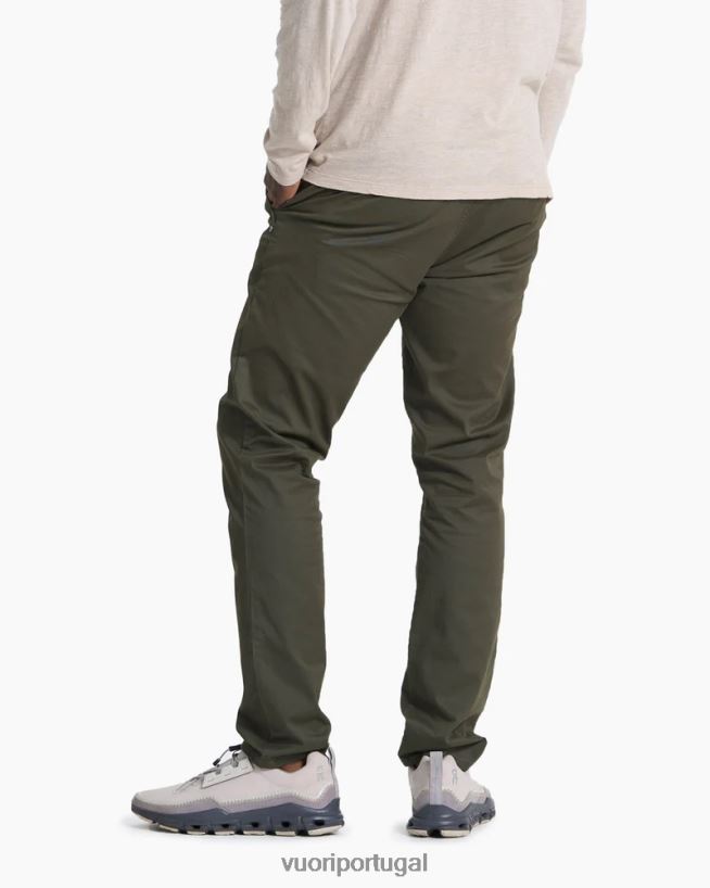 orégano escuro calça chino collins homens Vuori 68NJ8J853 roupas