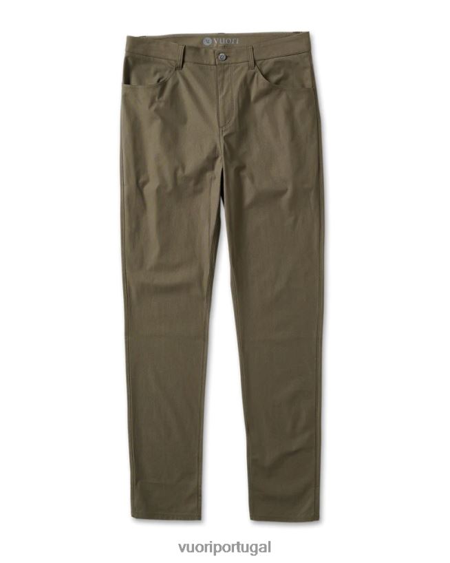 orégano escuro calça meta - 34 homens Vuori 68NJ8J845 roupas