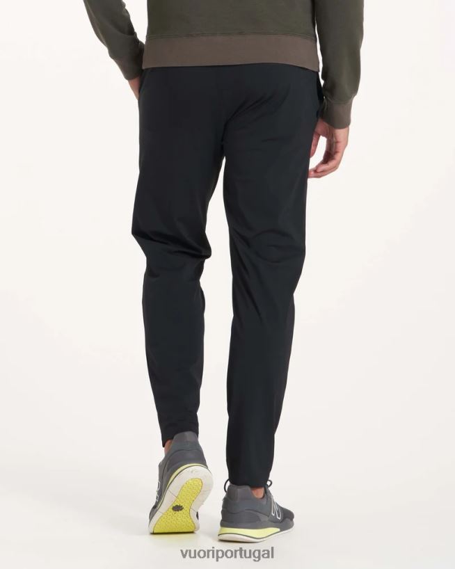 preto calça frota homens Vuori 68NJ8J813 roupas