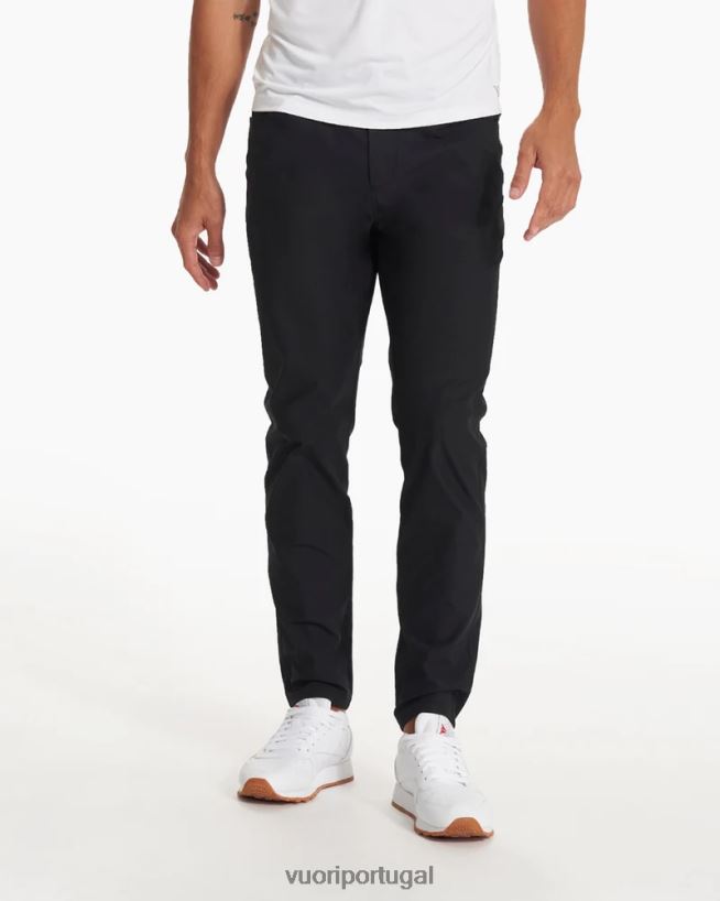preto calça meta - 34 homens Vuori 68NJ8J849 roupas