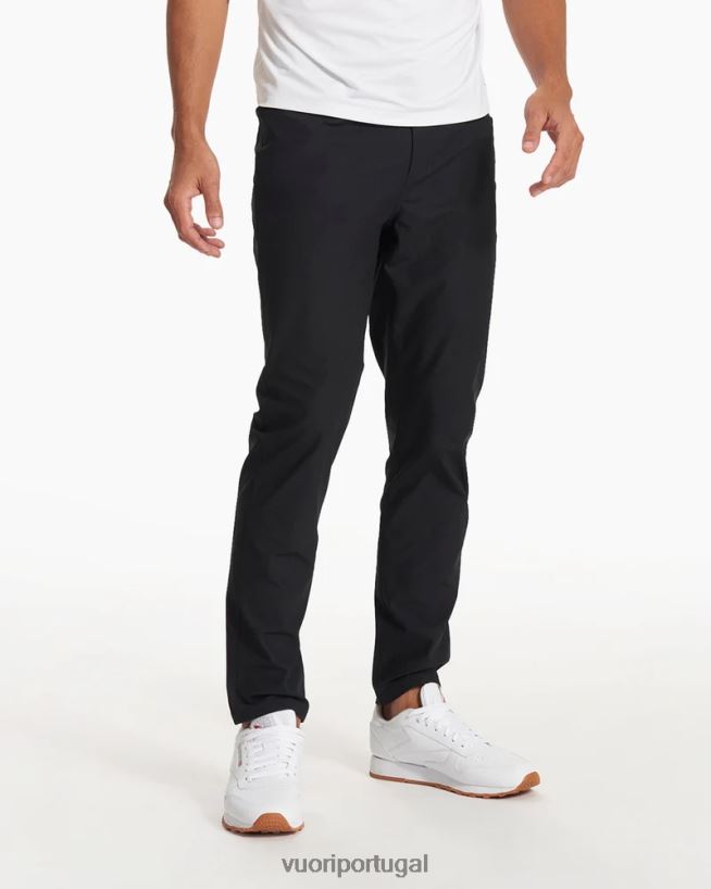 preto calça meta - 34 homens Vuori 68NJ8J849 roupas