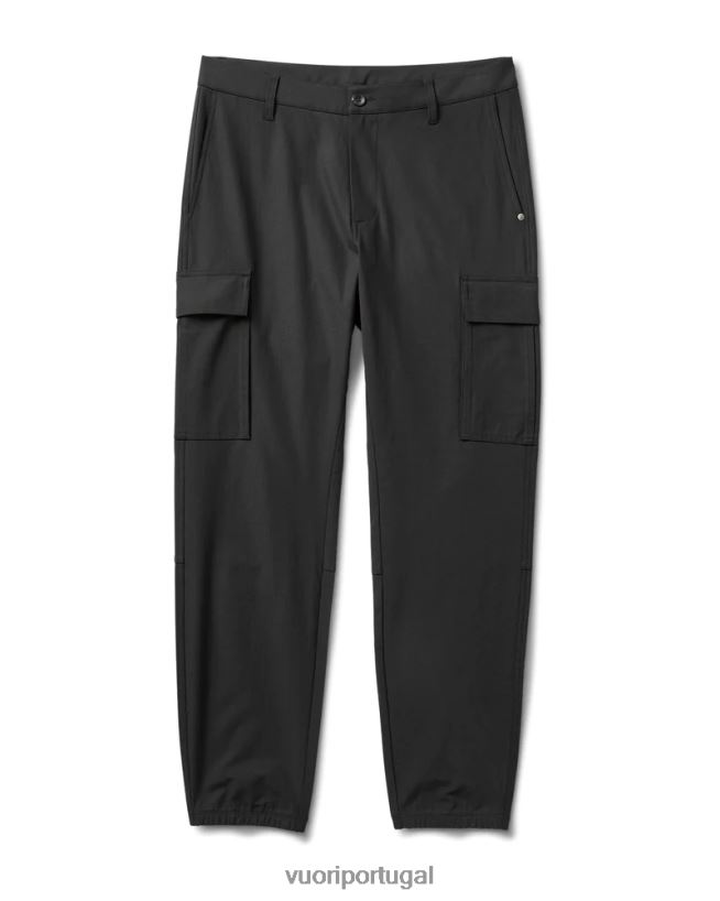 preto calça meta cargo homens Vuori 68NJ8J819 roupas