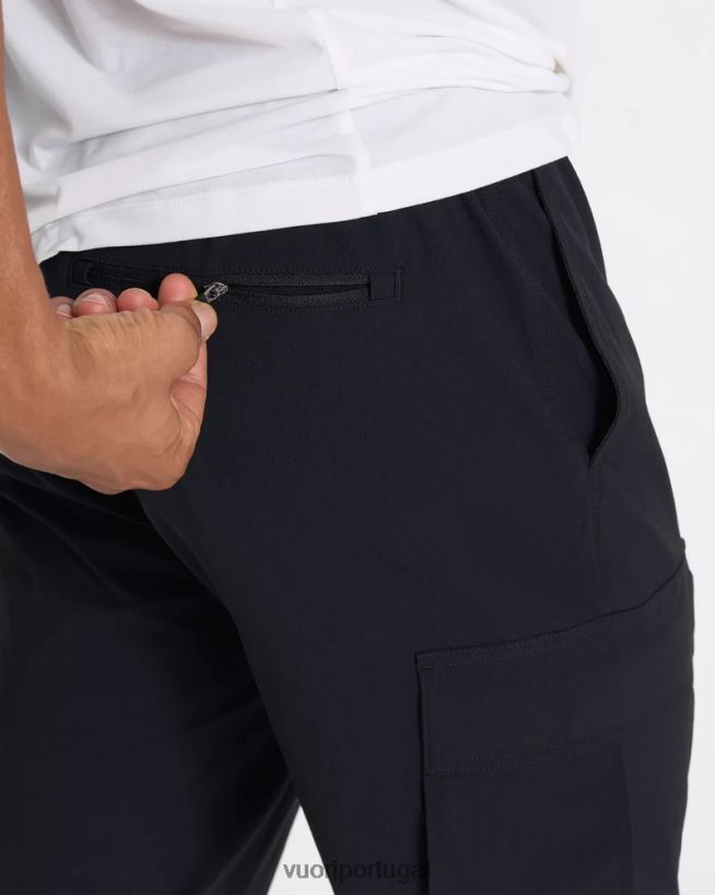 preto calça meta cargo homens Vuori 68NJ8J819 roupas