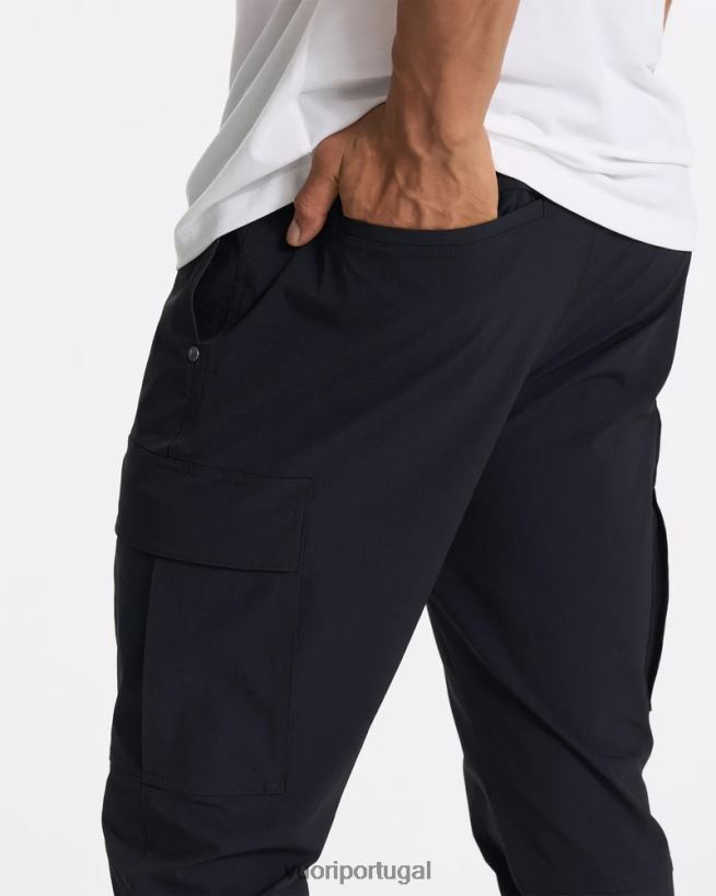 preto calça meta cargo homens Vuori 68NJ8J819 roupas