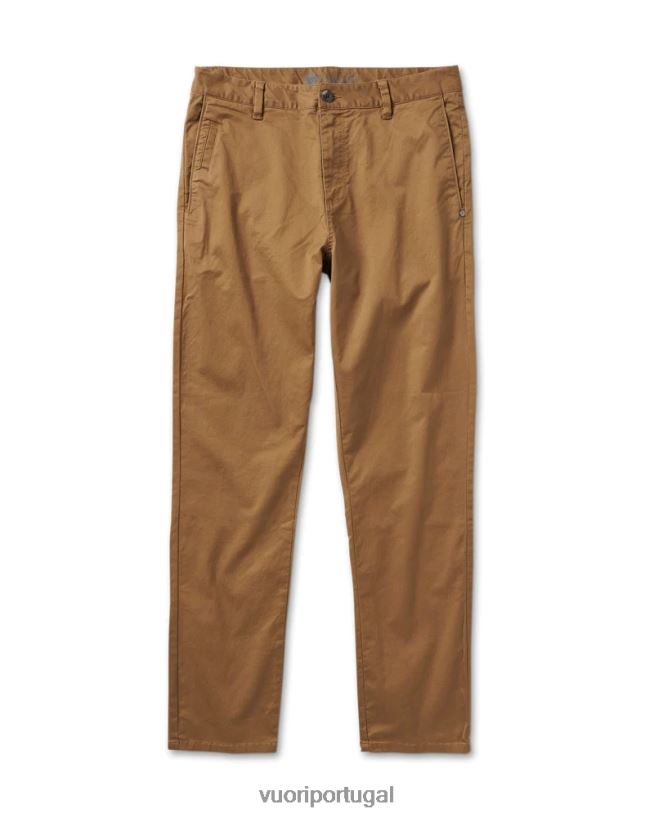 tabaco calça chino collins homens Vuori 68NJ8J851 roupas