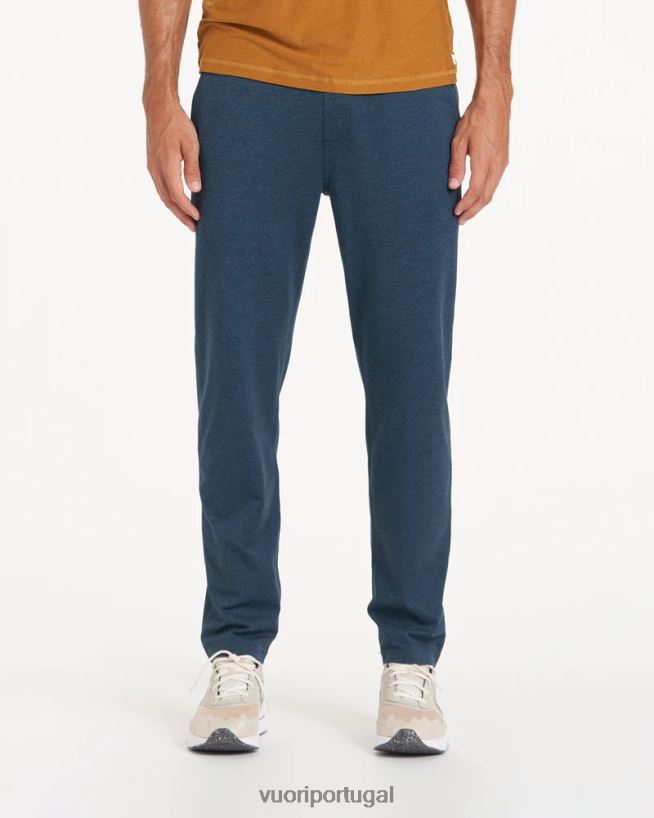 urze índigo calça performance ponto homens Vuori 68NJ8J810 roupas