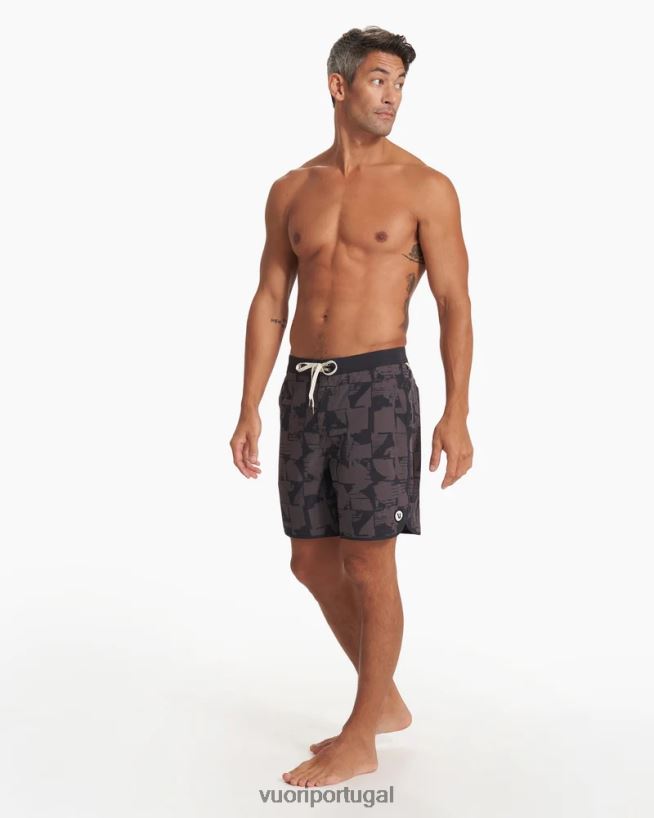 ameixa grunge calção de cruzeiro homens Vuori 68NJ8J780 roupas