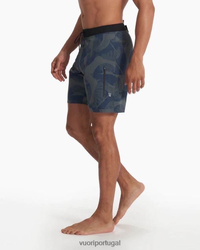 berilo deco defumado calção de banho infinito homens Vuori 68NJ8J761 roupas