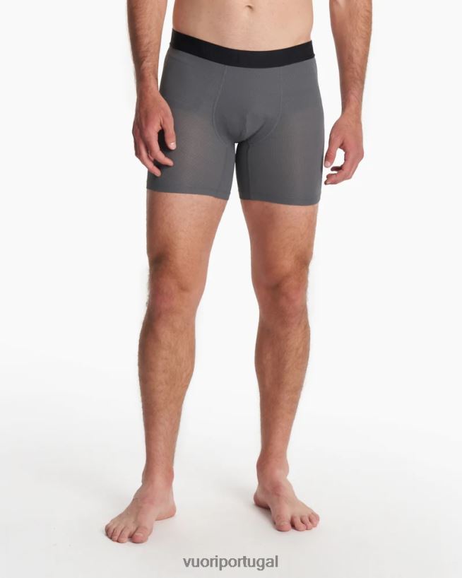 carvão cueca boxer v1 homens Vuori 68NJ8J906 roupas