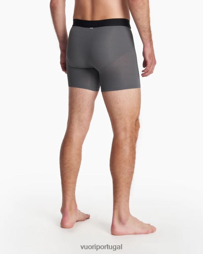 carvão cueca boxer v1 homens Vuori 68NJ8J906 roupas