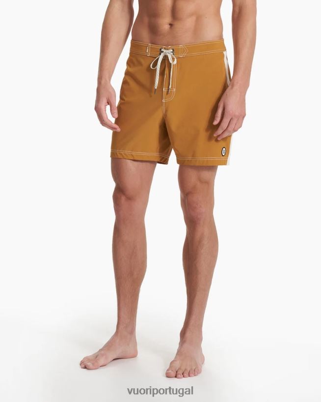 dourado escuro calção de banho porto homens Vuori 68NJ8J769 roupas