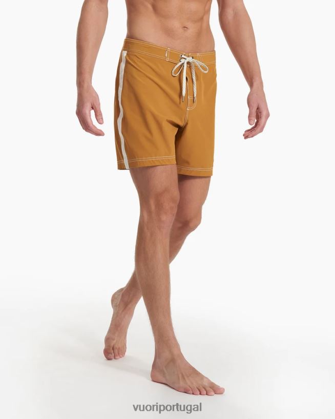 dourado escuro calção de banho porto homens Vuori 68NJ8J769 roupas