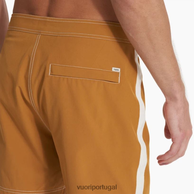 dourado escuro calção de banho porto homens Vuori 68NJ8J769 roupas