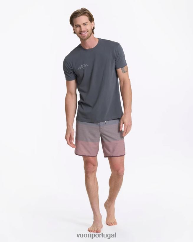 faixa de onda castanha calção de cruzeiro homens Vuori 68NJ8J795 roupas