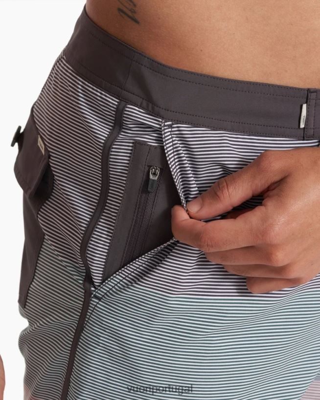 faixa de onda de ameixa calção de cruzeiro homens Vuori 68NJ8J782 roupas