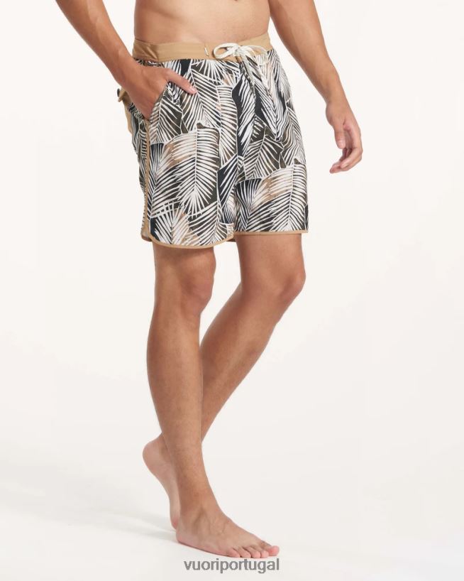 folhas de trigo calção de cruzeiro homens Vuori 68NJ8J796 roupas