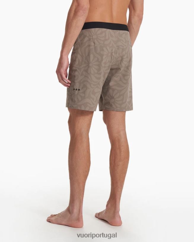 grande samba cinza calção de banho infinito homens Vuori 68NJ8J760 roupas