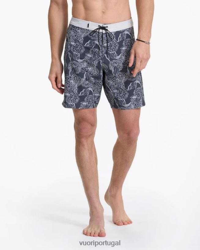 hortênsia de carvão calção de banho infinito homens Vuori 68NJ8J793 roupas
