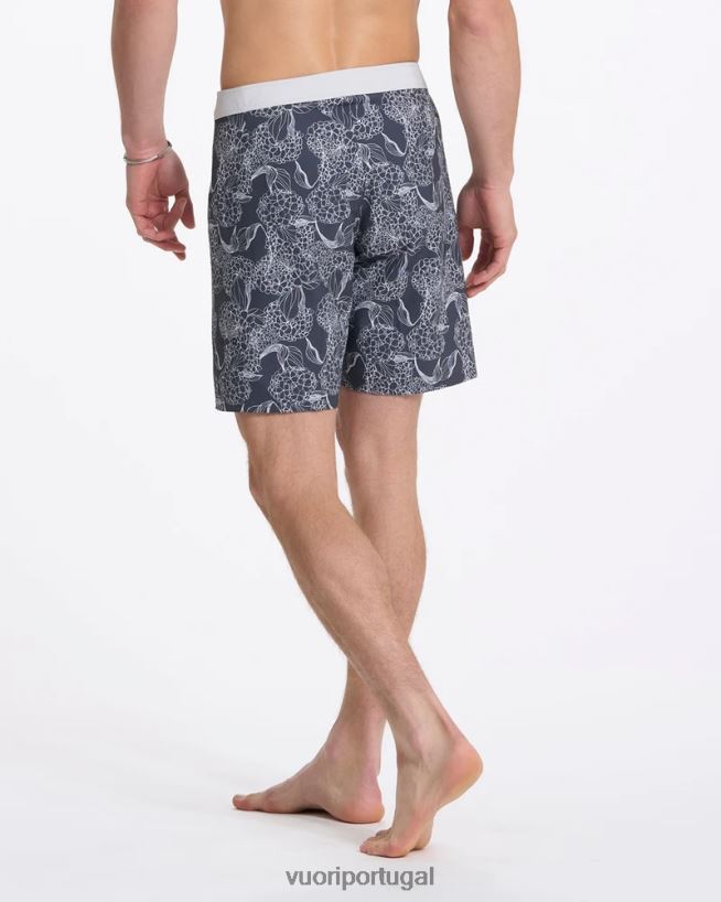 hortênsia de carvão calção de banho infinito homens Vuori 68NJ8J793 roupas