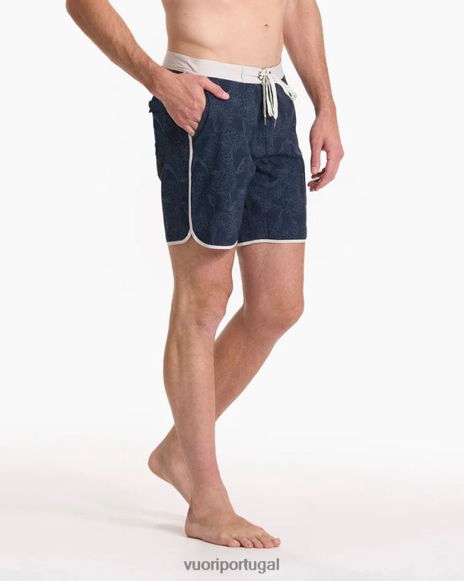 hortênsia de tinta calção de cruzeiro homens Vuori 68NJ8J776 roupas