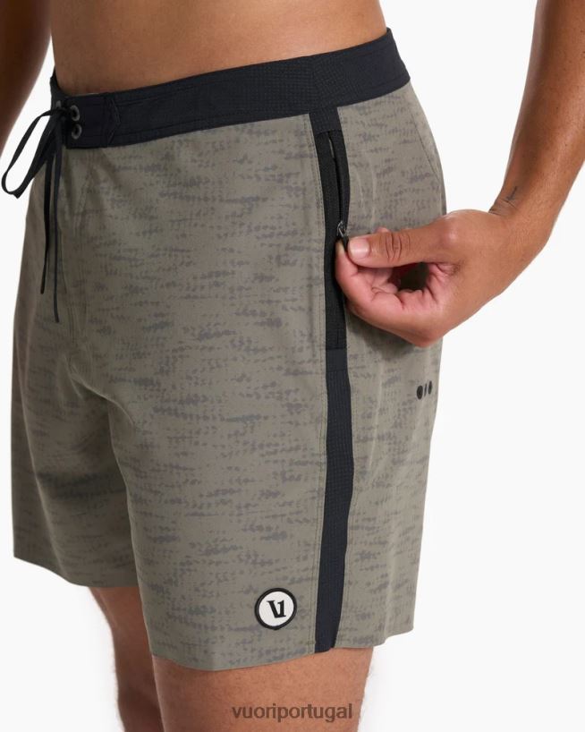 lama de madeira calção de banho de pico homens Vuori 68NJ8J788 roupas