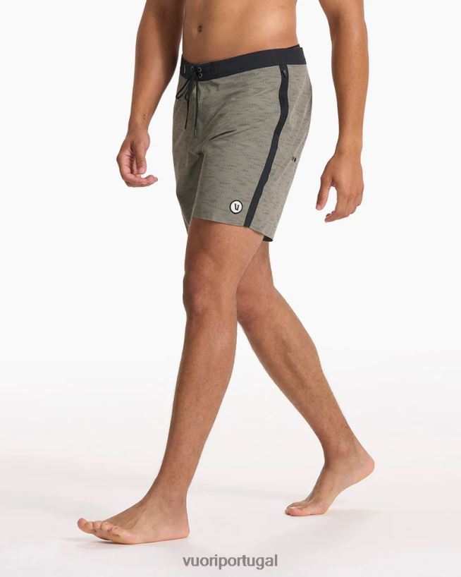 lama de madeira calção de banho de pico homens Vuori 68NJ8J788 roupas