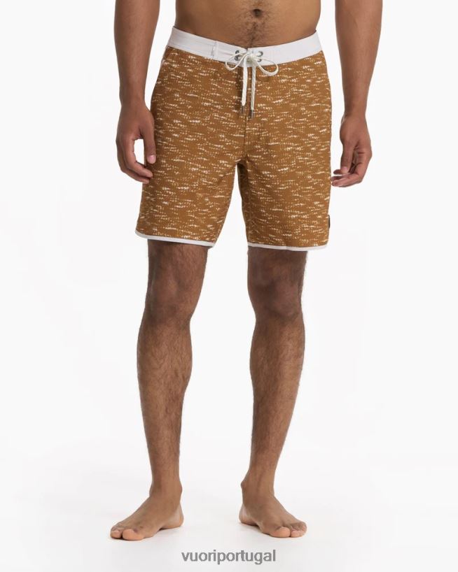 pasta de caramelo calção de cruzeiro homens Vuori 68NJ8J794 roupas