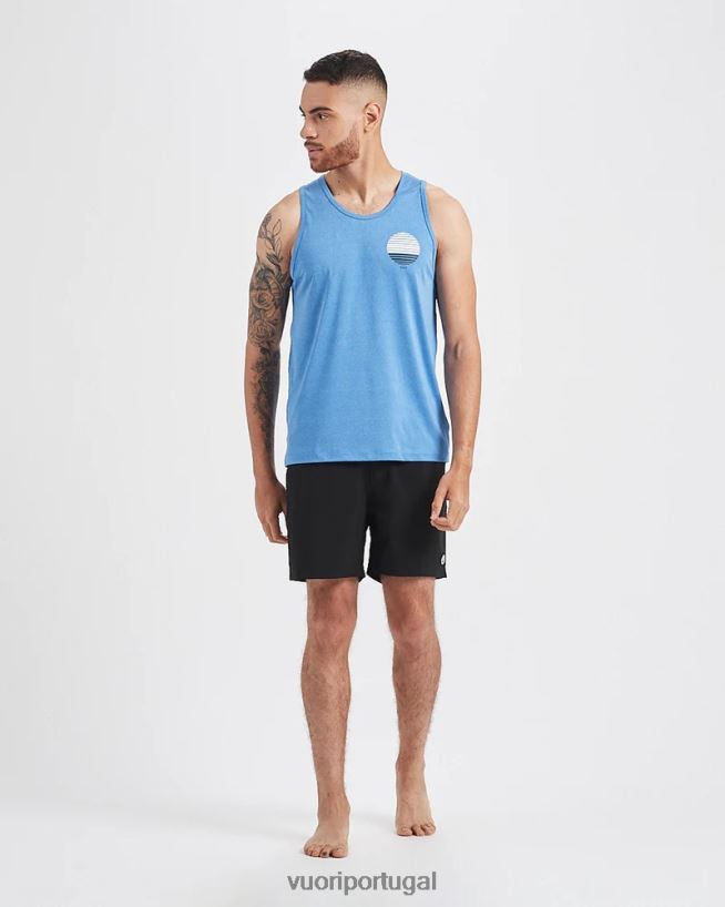 preto calção baiano homens Vuori 68NJ8J802 roupas