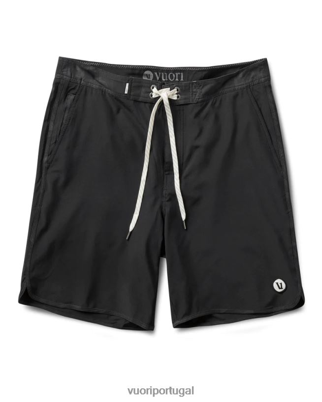 preto calção de cruzeiro homens Vuori 68NJ8J771 roupas