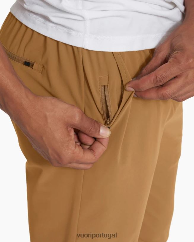 caramelo corredor de frota homens Vuori 68NJ8J886 roupas