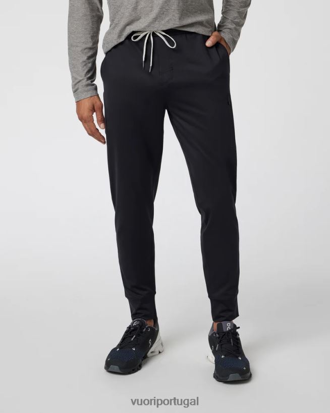 preto corredor de desempenho de domingo homens Vuori 68NJ8J869 roupas